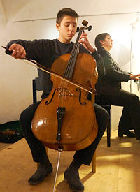 Michael Wehrmeyer am Cello