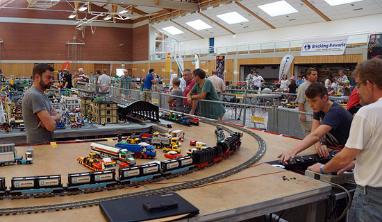 Bild der Rekord-Legoeisenbahn