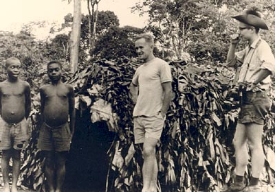 Bruder Bernhard Sarnes in Afrika