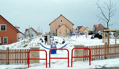 Kinderspielplatz des Wohnbaugebietes Markstein