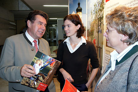 Otto Gascher, Tanja Schweiger und Maria Feigl