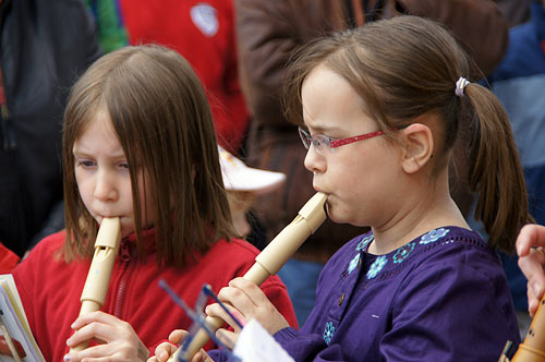 Flötenspielerinnen